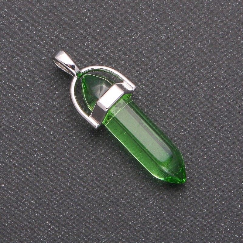 Hanger Groene zeshoekige 8×35×41 mm