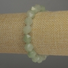 Nefriet armband met facetten, diameter 10×9 mm, lengte 18 cm stretch
