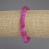 Turmalijnarmband kubusvorm, diameter 7 mm, lengte 18 cm, stretcharmband