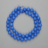 Kralen apatiet, gladde bolletjes, diameter 8 mm, lengte ±38 cm, op draad