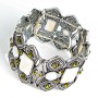 Armband met parelmoer inleg