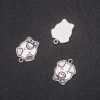 Piglet Pendant Findings 16x20mm, packaging 20g +/- 9 pcs