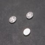 Jewelry finding insert 'Image', 10×8 mm, hole diameter 1 mm, packaging 20 g, 22 pcs. (+ -)