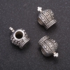 Sieradenonderdeel kraal-inzet Kroon, diameter 9x14mm, binnendiameter in-4,5 mm verp. 20gr. +- 6st