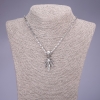 Schedelhanger 20×44 mm aan ketting, lengte 55 cm