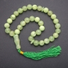Kralenketting van onyx, 33 kralen, diameter 12 mm+
