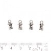 Onderdeel hanger Hond 12x6mm verp. 20gr + -37st