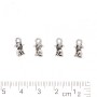 Onderdeel hanger Hond 12x6mm verp. 20gr + -37st
